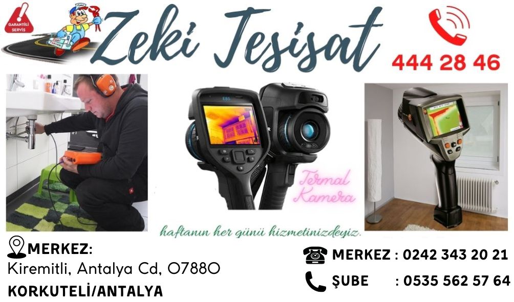 Korkuteli Su Kaçağı Tespiti